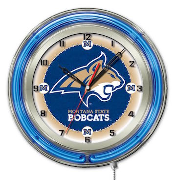 Montana State Neon Clock 19