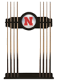 Nebraska Pool Cue Rack