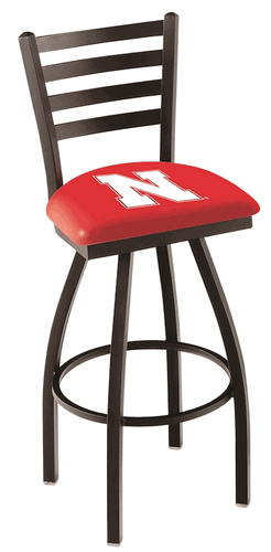 Nebraska Ladder Back Swivel Stool