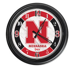 Nebraska Outdoor LED Clock
