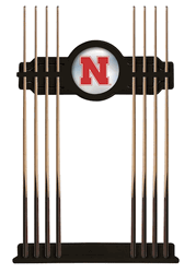 Nebraska Pool Cue Rack