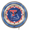 Louisiana Tech Neon Clock 19