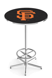 San Francisco Giants Retro Pub Table