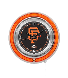 San Francisco Giants Neon Clock 15