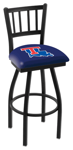 Louisiana Tech Jailhouse Back Swivel Stool