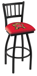 Maryland Jailhouse Back Swivel Stool