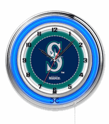 Seattle Mariners Neon Clock 19