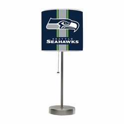 Seattle Seahawks Chrome Table Lamp