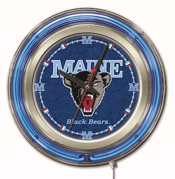 Maine Neon Clock 15