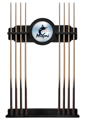 Miami Marlins Pool Cue Rack