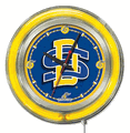 South Dakota State Neon Clock 15