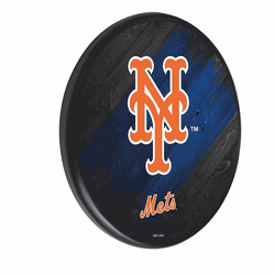 New York Mets Solid Wood Sign