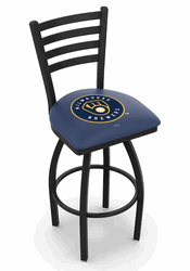 Milwaukee Brewers Ladder Back Swivel Stool