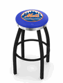 New York Mets Chrome Ring Swivel Stool