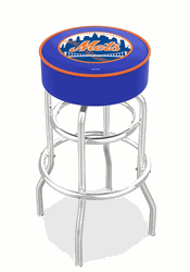 New York Mets Cushion Bar Stool