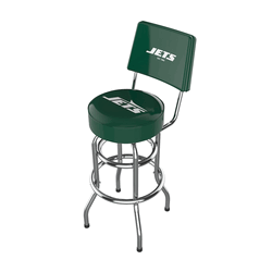 New York Jets Barstool w/ Back