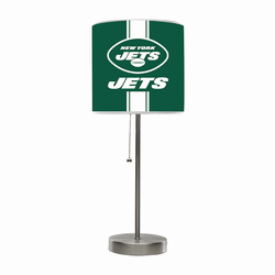 New York Jets Chrome Table Lamp