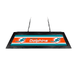 Miami Dolphins 42 Billiard Lamp