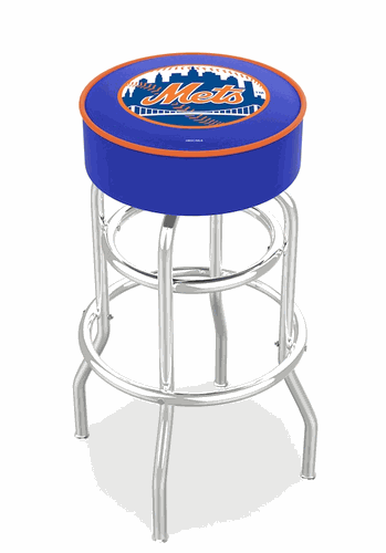 New York Mets Cushion Bar Stool