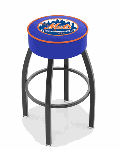 New York Mets Cushion Swivel Stool