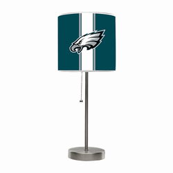 Philadelphia Eagles Chrome Table Lamp