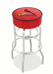 St Louis Cardinals Cushion Bar Stool