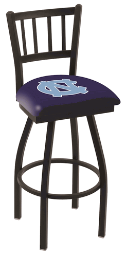 North Carolina Jailhouse Back Swivel Stool