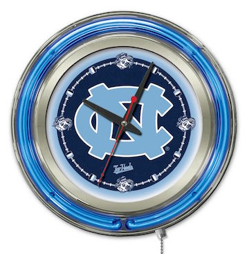 North Carolina Neon Clock 15