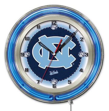 North Carolina Neon Clock 19