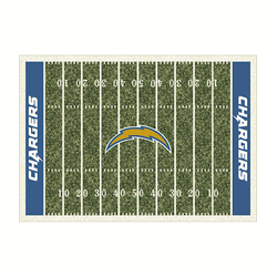 Los Angeles Chargers Home Field Rug