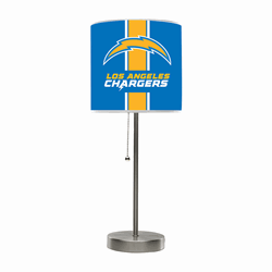 Los Angeles Chargers Chrome Table Lamp