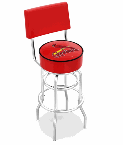 St Louis Cardinals Seatback Bar Stool