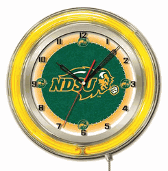 North Dakota State Neon Clock 19