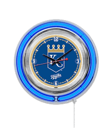 Kansas City Royals Neon Clock 15
