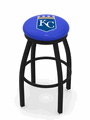 Kansas City Royals Black Ring Swivel Stool