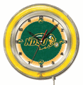 North Dakota State Neon Clock 19