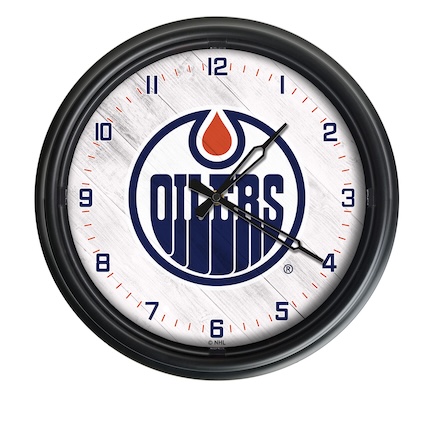 Edmonton Oilers Outdoor LED Clock