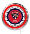 Florida Panthers Neon Clock 19