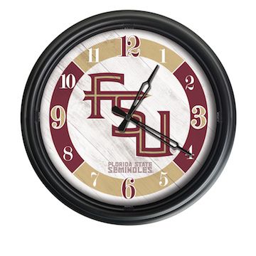 Florida State FSU Outdoor LED Clock