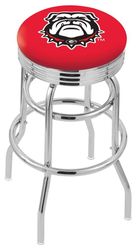 Georgia Bulldogs Diner Bar Stool