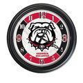 Georgia Bulldog Outdoor LED Clock