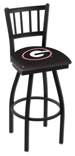 Georgia Jailhouse Back Swivel Stool