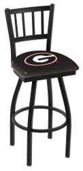 Georgia Jailhouse Back Swivel Stool