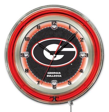 Georgia Neon Clock 19