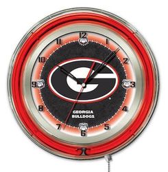Georgia Neon Clock 19