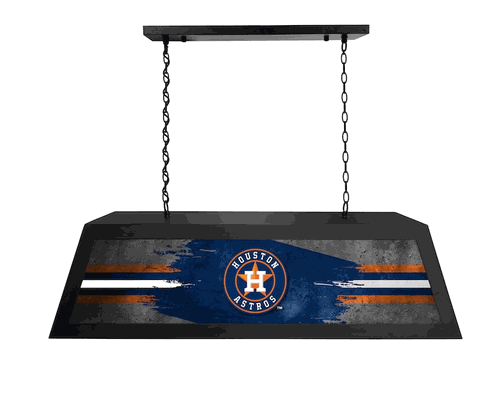 Houston Astros Long Box Billiard Light
