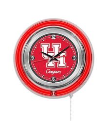 Houston Neon Clock 15