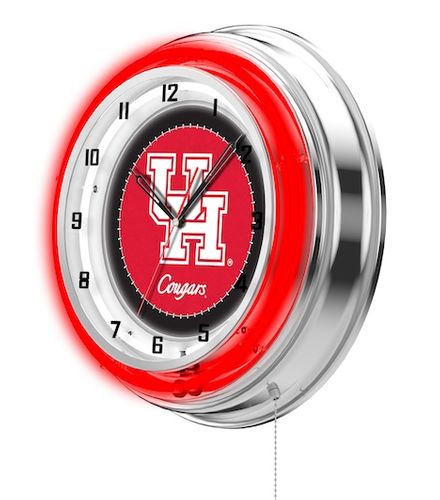 Houston Neon Clock 19
