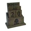Ohio State Rustic Wood Desk Calendar