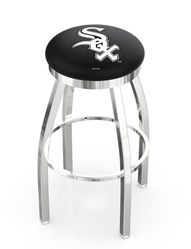 Chicago White Sox Ring Chrome Swivel Stool